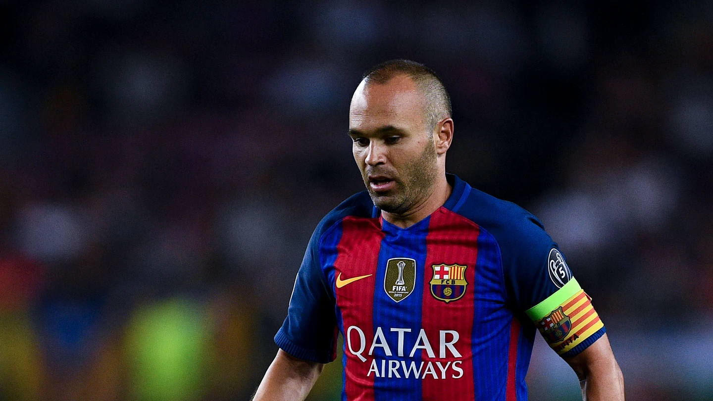 Andrés Iniesta, capitán del F.C Barcelona Andrés Iniesta, capitán del F.C Barcelona