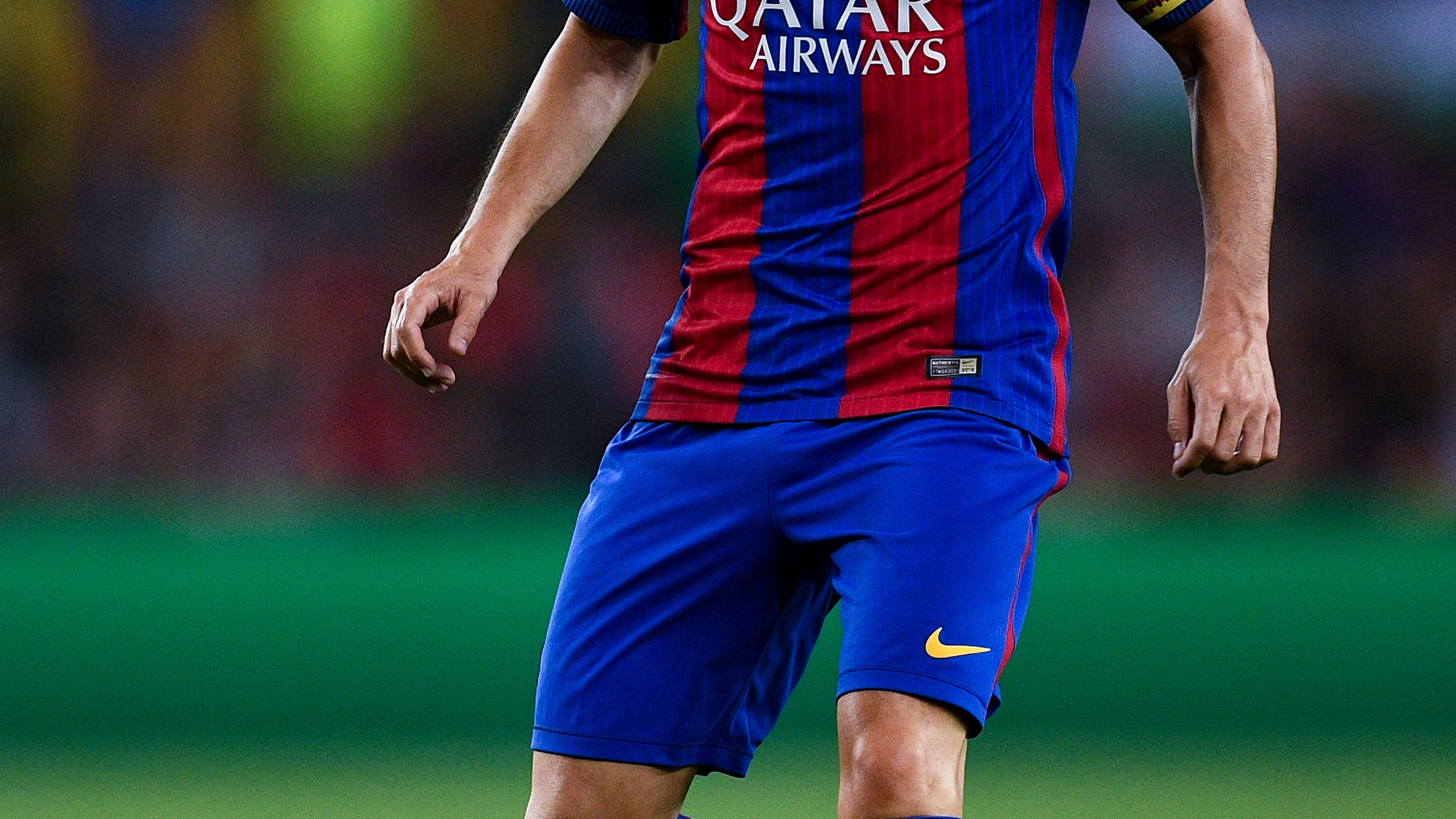 Andrés Iniesta, capitán del F.C Barcelona