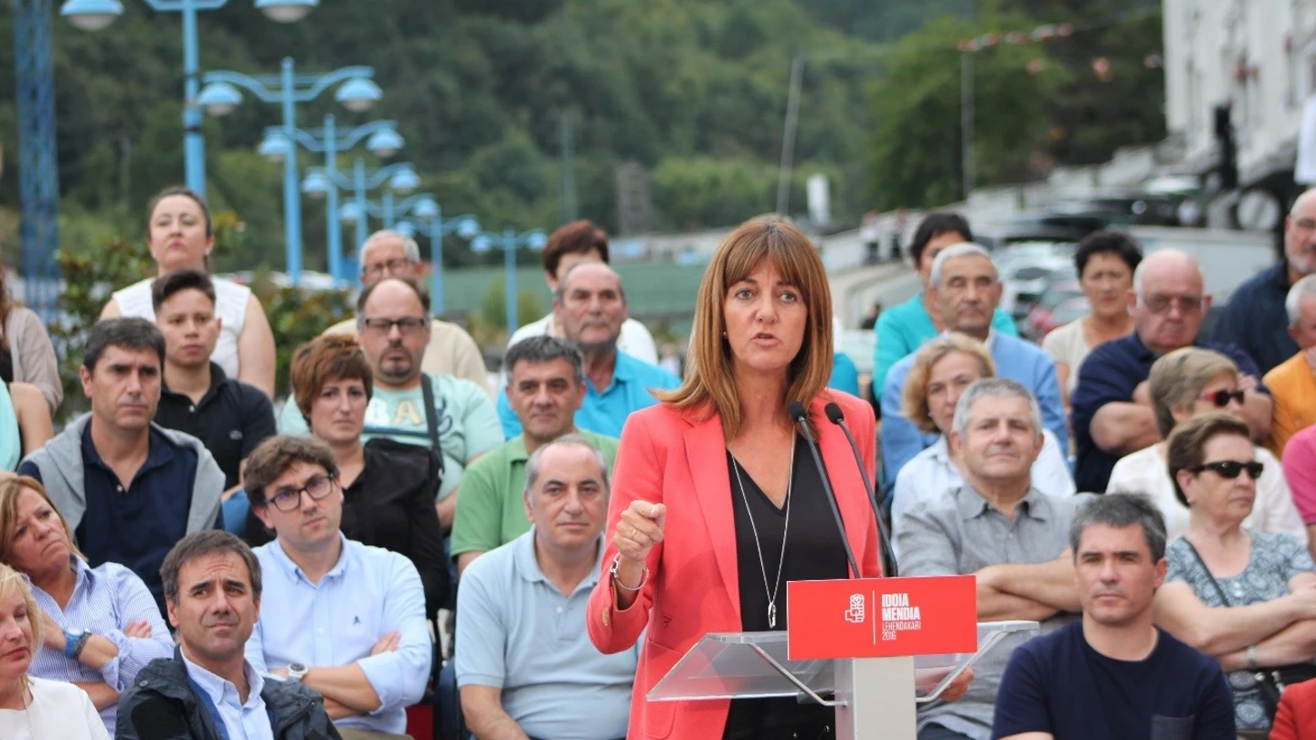 La candidata a lehendakari del PSE-EE, Idoia Mendia. La candidata a lehendakari del PSE-EE, Idoia Mendia.