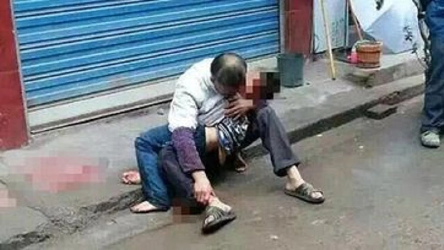 El niño fallecido junto a su abuelo El niño fallecido junto a su abuelo