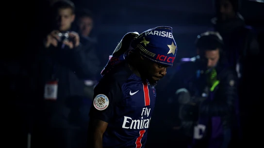 Serge Aurier, lateral izquierdo del PSG Serge Aurier, lateral izquierdo del PSG