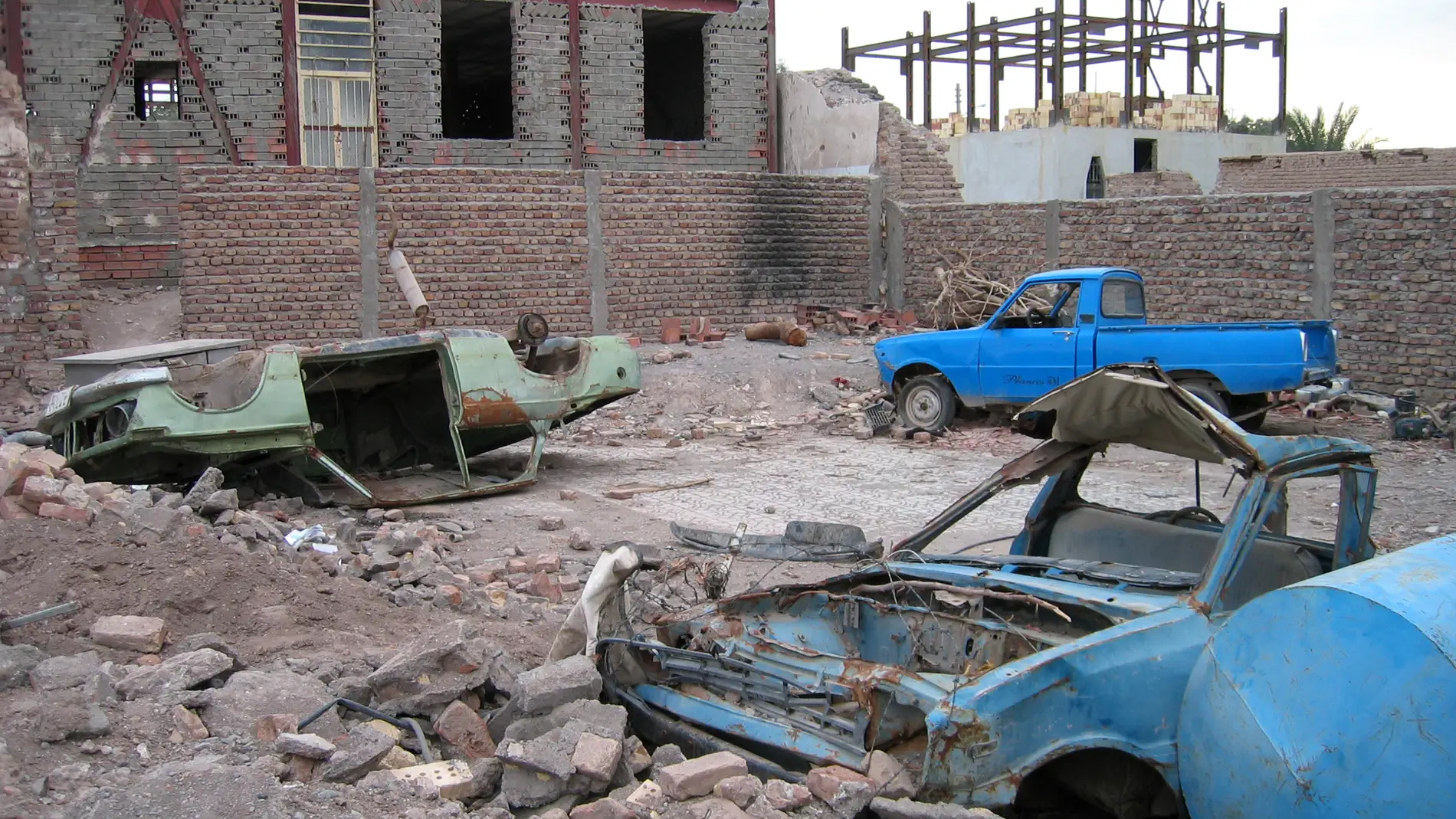 Imágenes tras un terremoto