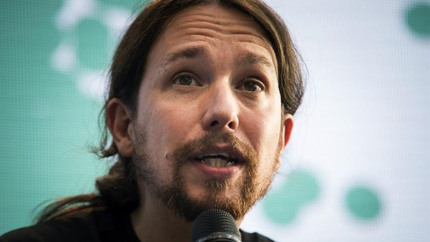 Pablo Iglesias, secretario general del Podemos