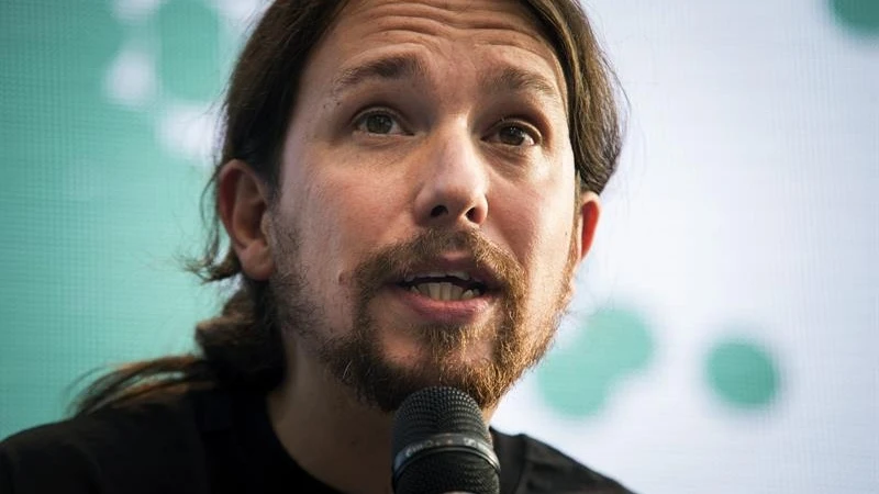 Pablo Iglesias, secretario general del Podemos