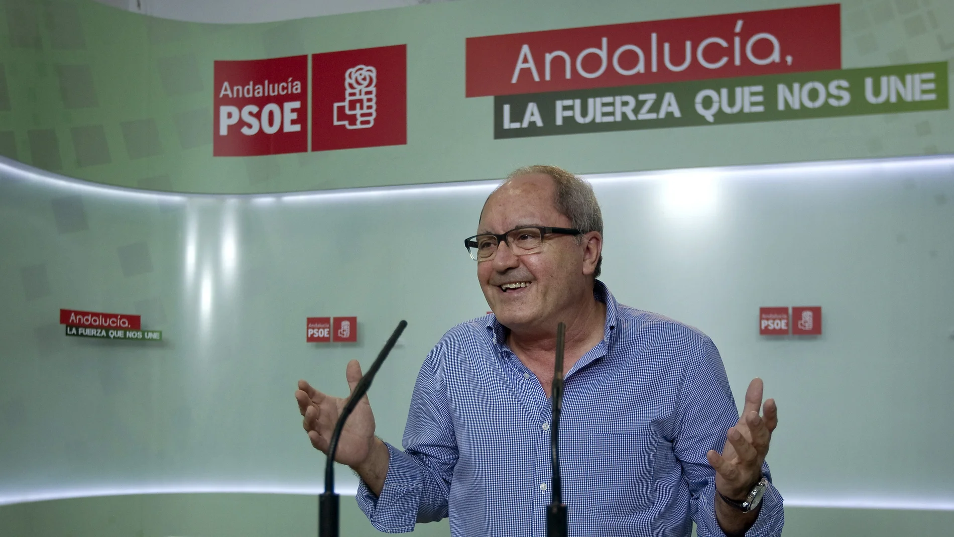 El secretario de Organización del PSOE andaluz, Juan Cornejo