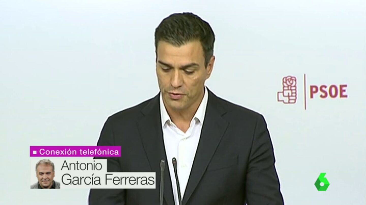 Frame 35.032866 de: Ferreras: "S&aacute;nchez lanza un &oacute;rdago para convertir el Comit&eacute; en un debate sobre qui&eacute;n apoya la abstenci&oacute;n"
