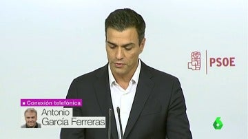 Frame 35.032866 de: Ferreras: "Sánchez lanza un órdago para convertir el Comité en un debate sobre quién apoya la abstención"