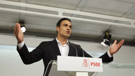 Pedro S&aacute;nchez, secretario general del PSOE