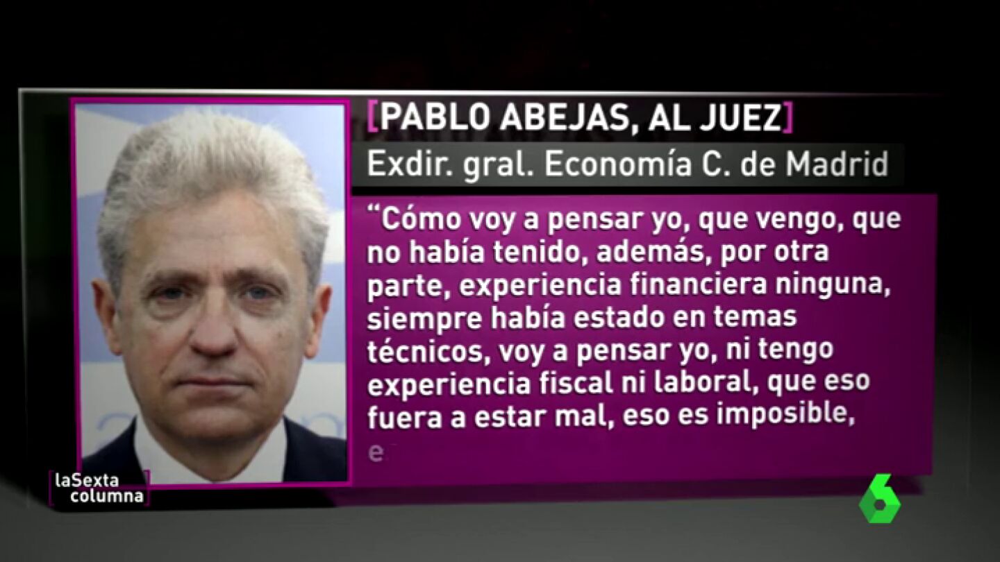 Frame 59.274055 de: Del "yo no sab&iacute;a nada" al "era parte de mi sueldo", las excusas del perfecto tarjetero