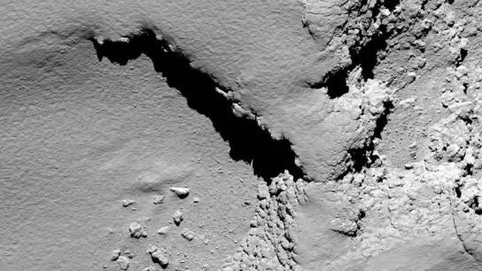 El cometa 67P Churyumov-Gerasimenko