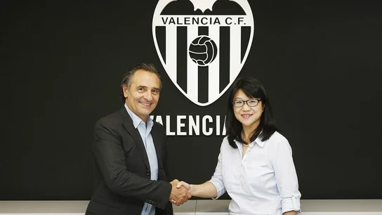 Prandelli, con Layhoon Chan Prandelli, con Layhoon Chan