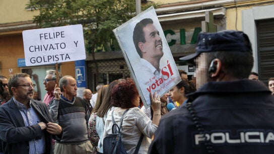 Puerta de Ferraz antes del Comit&eacute; Federal