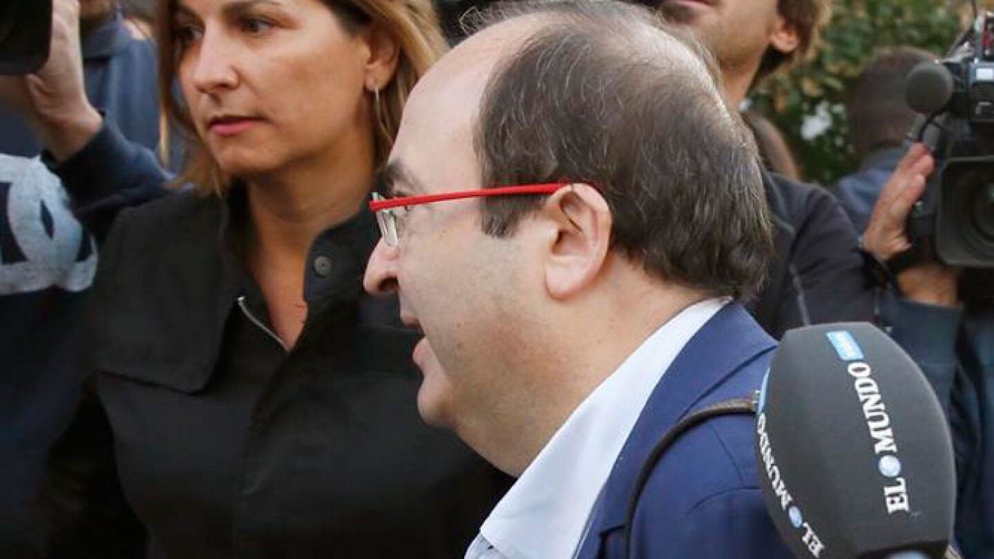 Imagen de Miquel Iceta acudiendo al Comit&eacute; Federal del PSOE