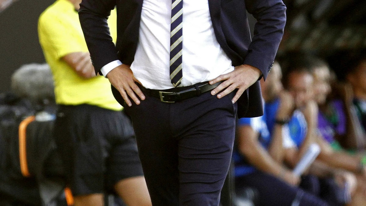 Berizzo, en un partido Berizzo, en un partido