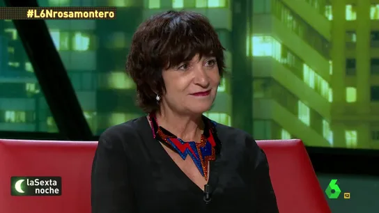 La escritora Rosa Montero, en laSexta Noche La escritora Rosa Montero, en laSexta Noche
