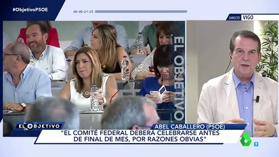 Frame 32.443698 de: Abel Caballero: "Yo pediré siempre a Susana Díaz que se presente a las primarias del PSOE" Frame 32.443698 de: Abel Caballero: "Yo pediré siempre a Susana Díaz que se presente a las primarias del PSOE"