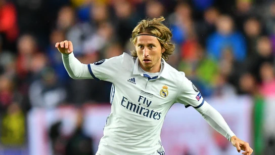 Modric, en un partido con el Real Madrid Modric, en un partido con el Real Madrid