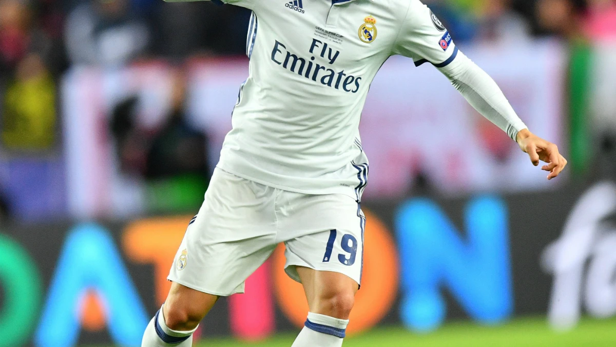Modric, en un partido con el Real Madrid