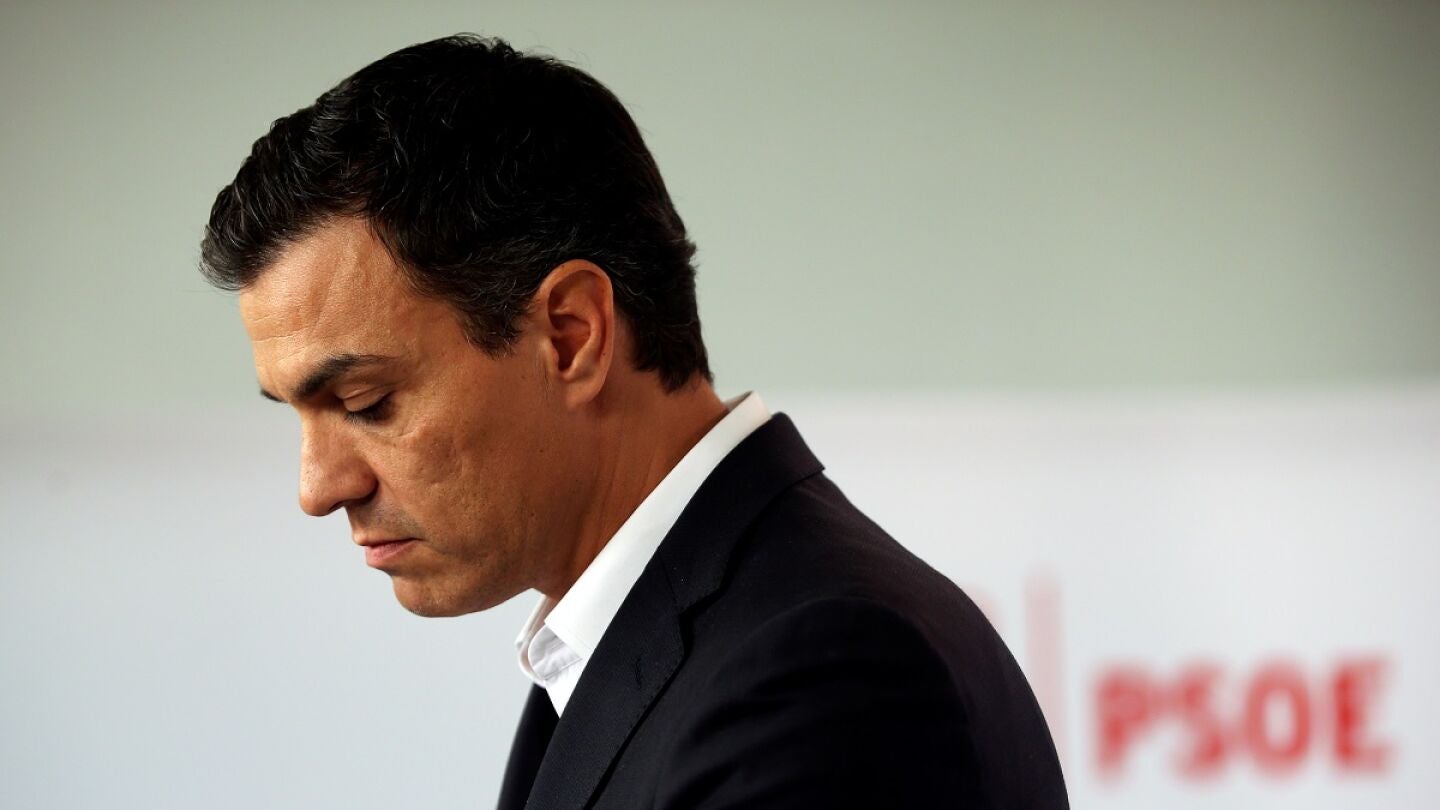 Pedro S&aacute;nchez, exsecretario general del PSOE