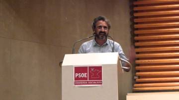 El vocal del Comité Federal del PSOE Jesús Garrido