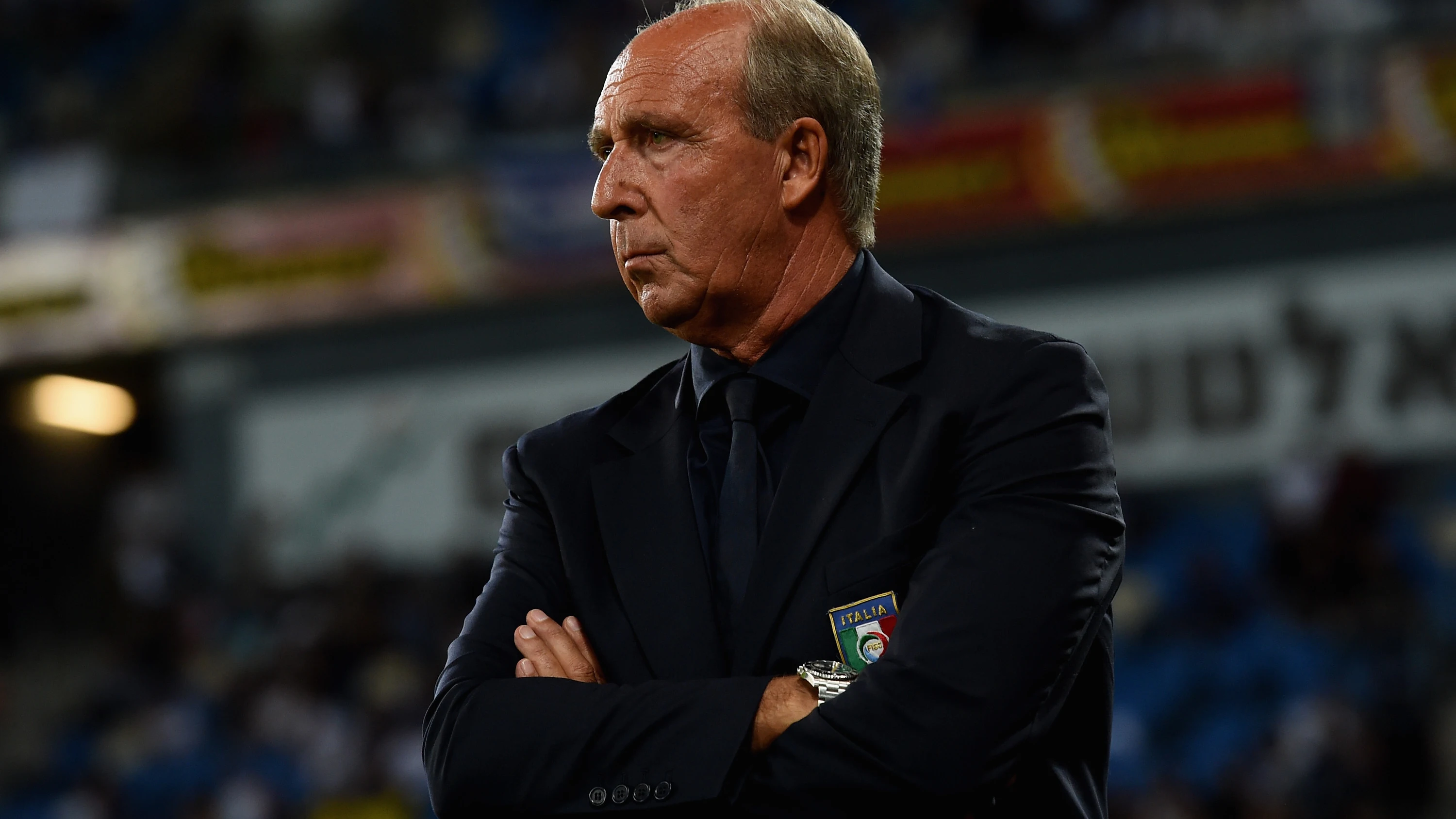 Gian Piero Ventura, seleccionador de Italia