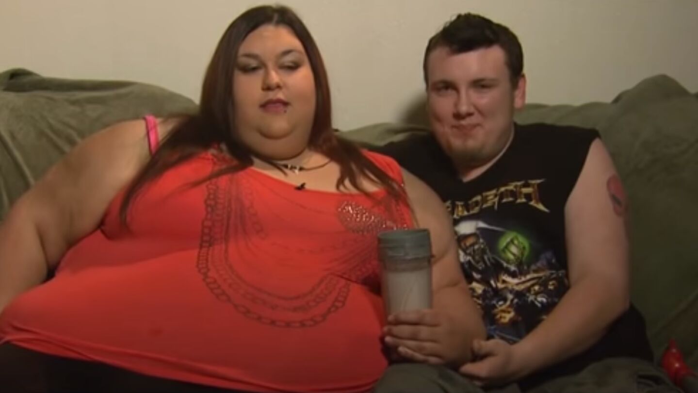 Monica Riley y su novio