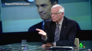 Josep Borrell visita El Intermedio 