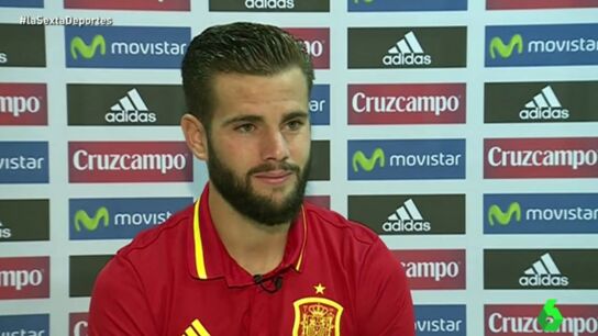 Nacho, durante la concentraci&oacute;n de la Selecci&oacute;n espa&ntilde;ola