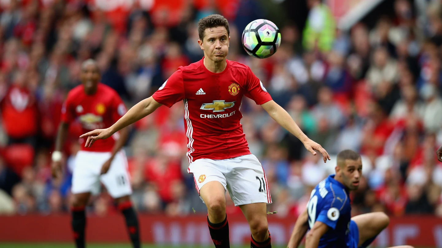 Ander Herrera, en un partido con el Manchester United Ander Herrera, en un partido con el Manchester United