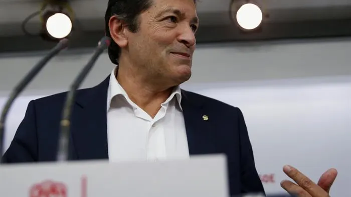 Javier Fernández, presidente de la gestora del PSOE