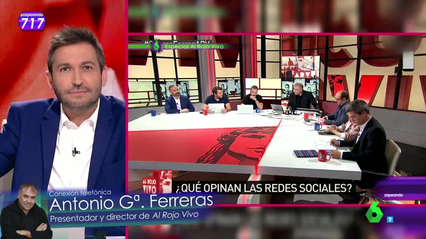 Ferreras habla en Zapeando