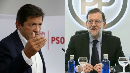 Javier Fernández y Mariano Rajoy Javier Fernández y Mariano Rajoy