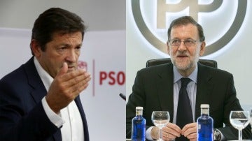 Javier Fernández y Mariano Rajoy