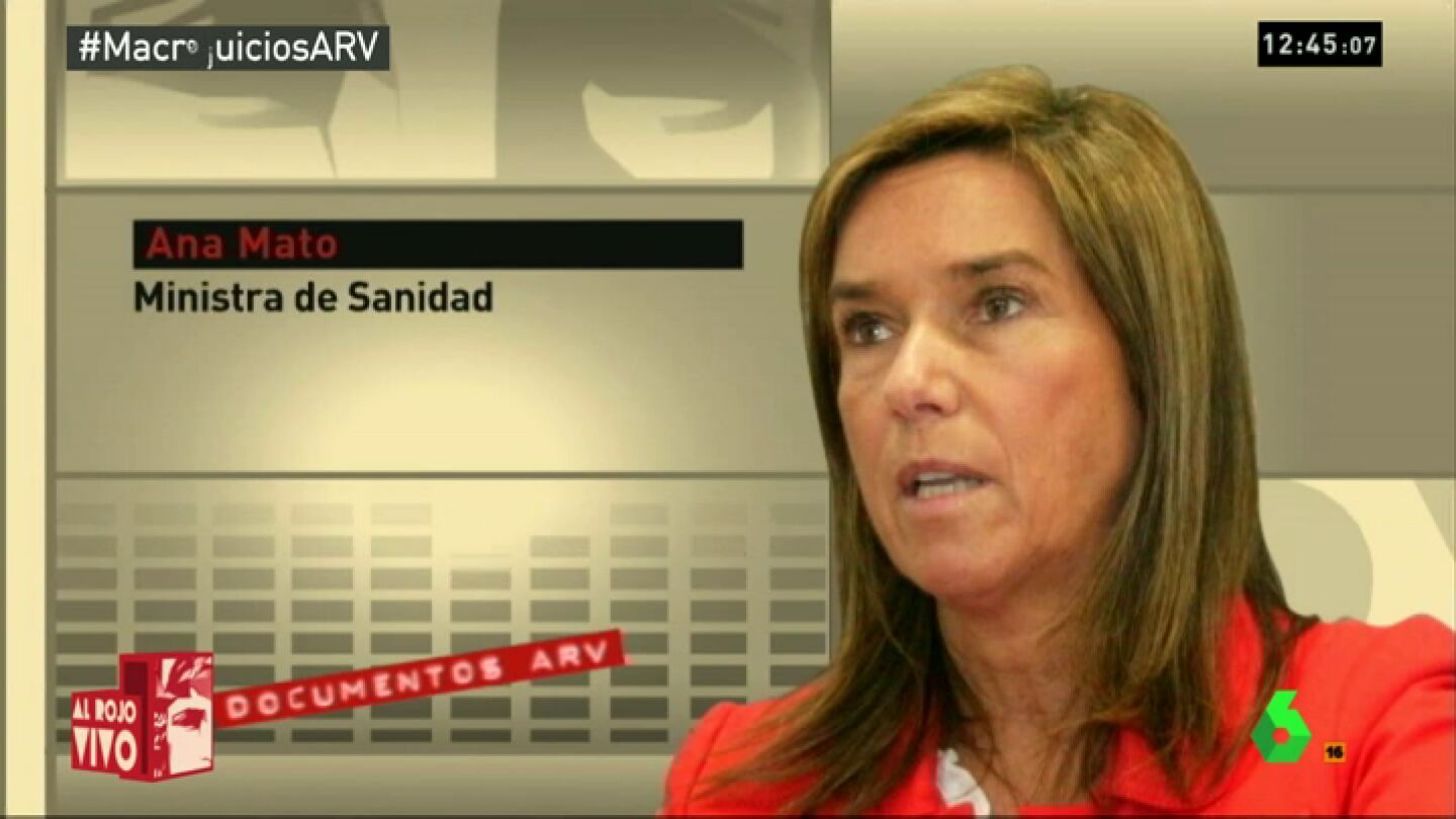 Frame 19.441452 de: As&iacute; defend&iacute;a Ana Mato al extesorero del PP: "Luis B&aacute;rcenas es una persona honrada"