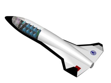 Prototipo del vehículo espacial