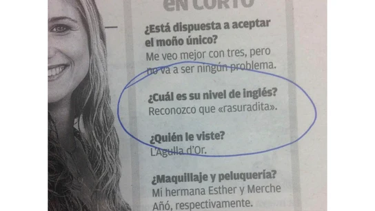 La entrevista publicada en la edición de papel La entrevista publicada en la edición de papel