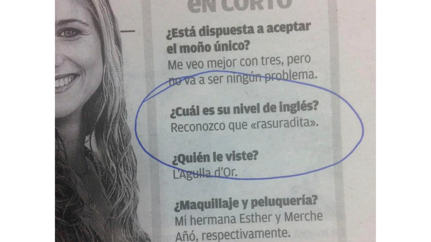 La entrevista publicada en la edición de papel La entrevista publicada en la edición de papel