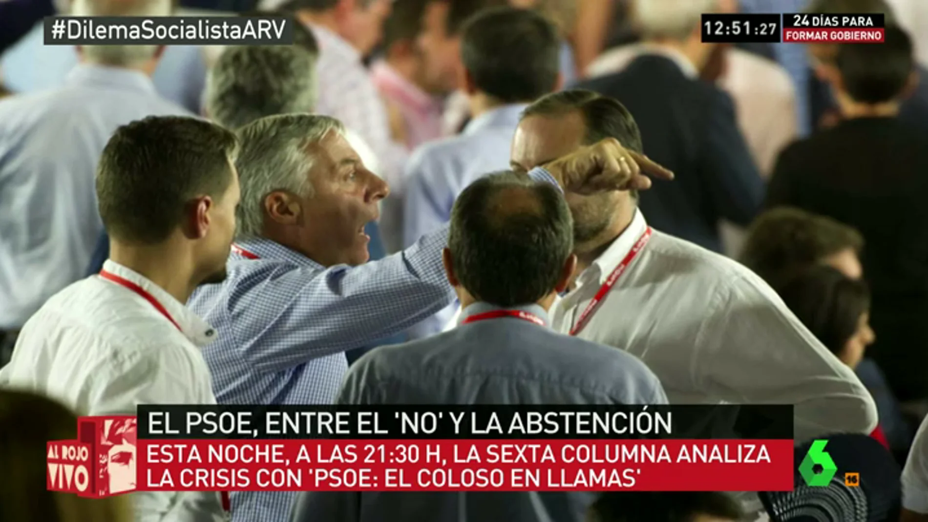 Frame 29.10434 de: Esto es un adelanto de lo que aún no viste sobre el caótico Comité Federal del PSOE
