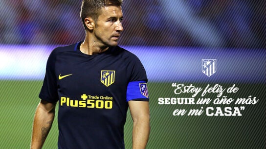 Gabi renueva con el Atleti hasta 2018