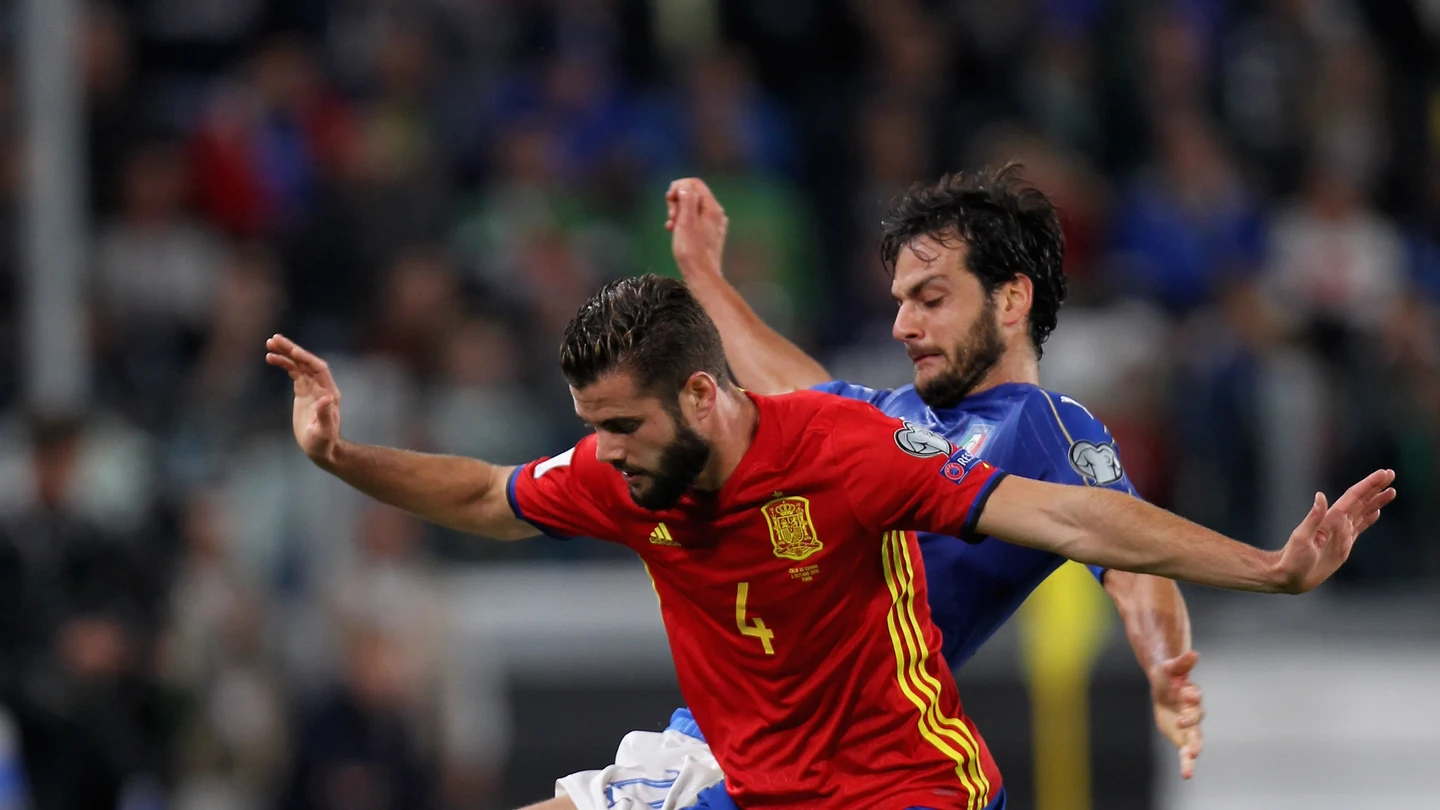 Nacho, jugador de la Selección española Nacho, jugador de la Selección española