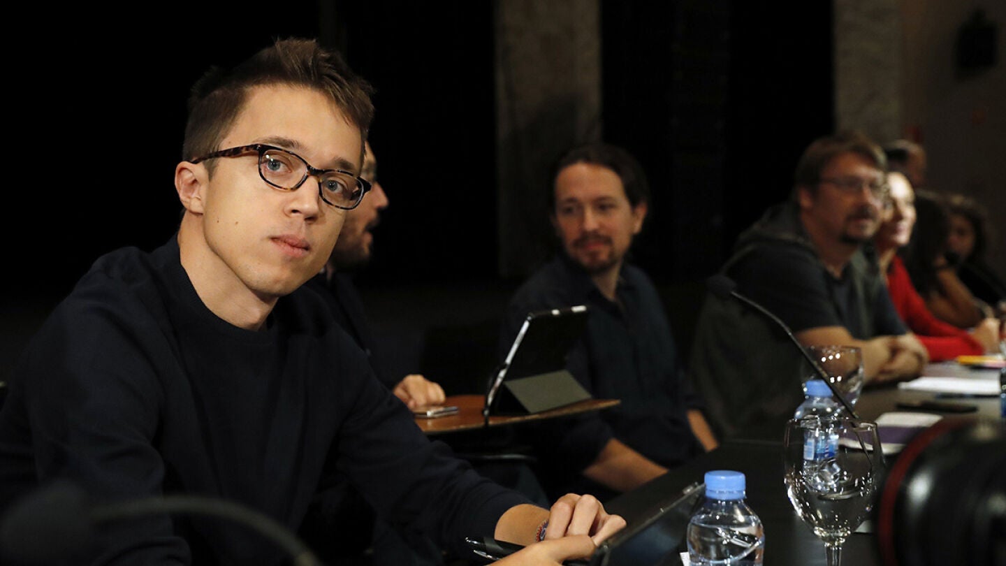 &Iacute;&ntilde;igo Errej&oacute;n durante el Consejo Ciudadano