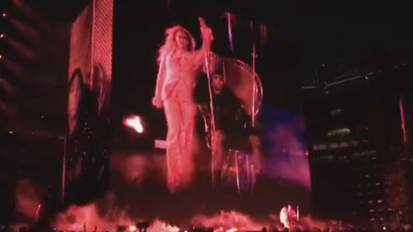 Beyonc&eacute; y Serena Williams, juntas en un concierto