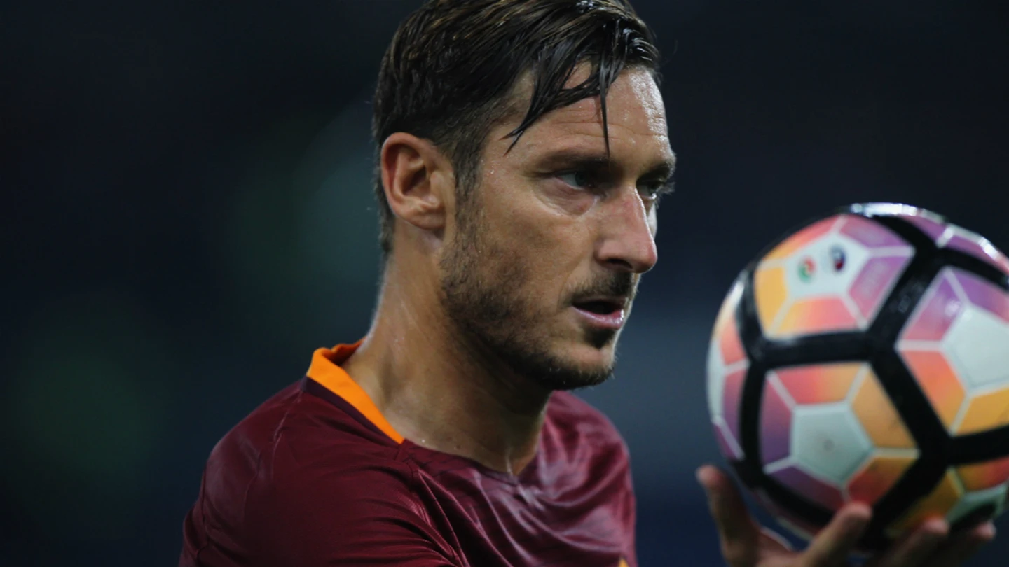 Francesco Totti, con la Roma Francesco Totti, con la Roma