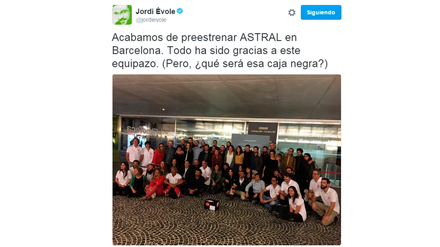 Tweet de Jordi &Eacute;vole