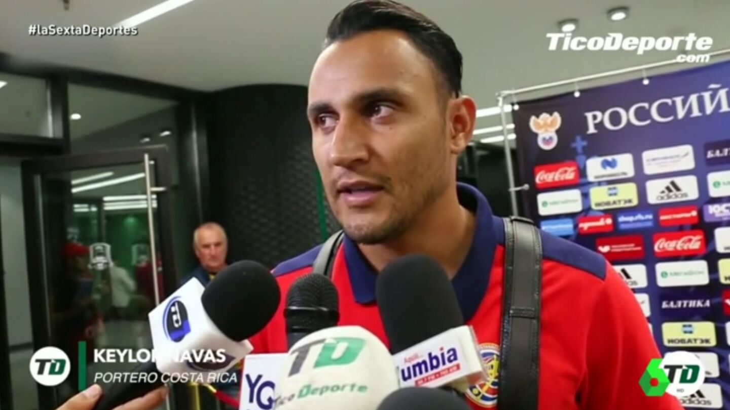 Keylor Navas molesto con los que critican su ausencia en la Copa Am&eacute;rica