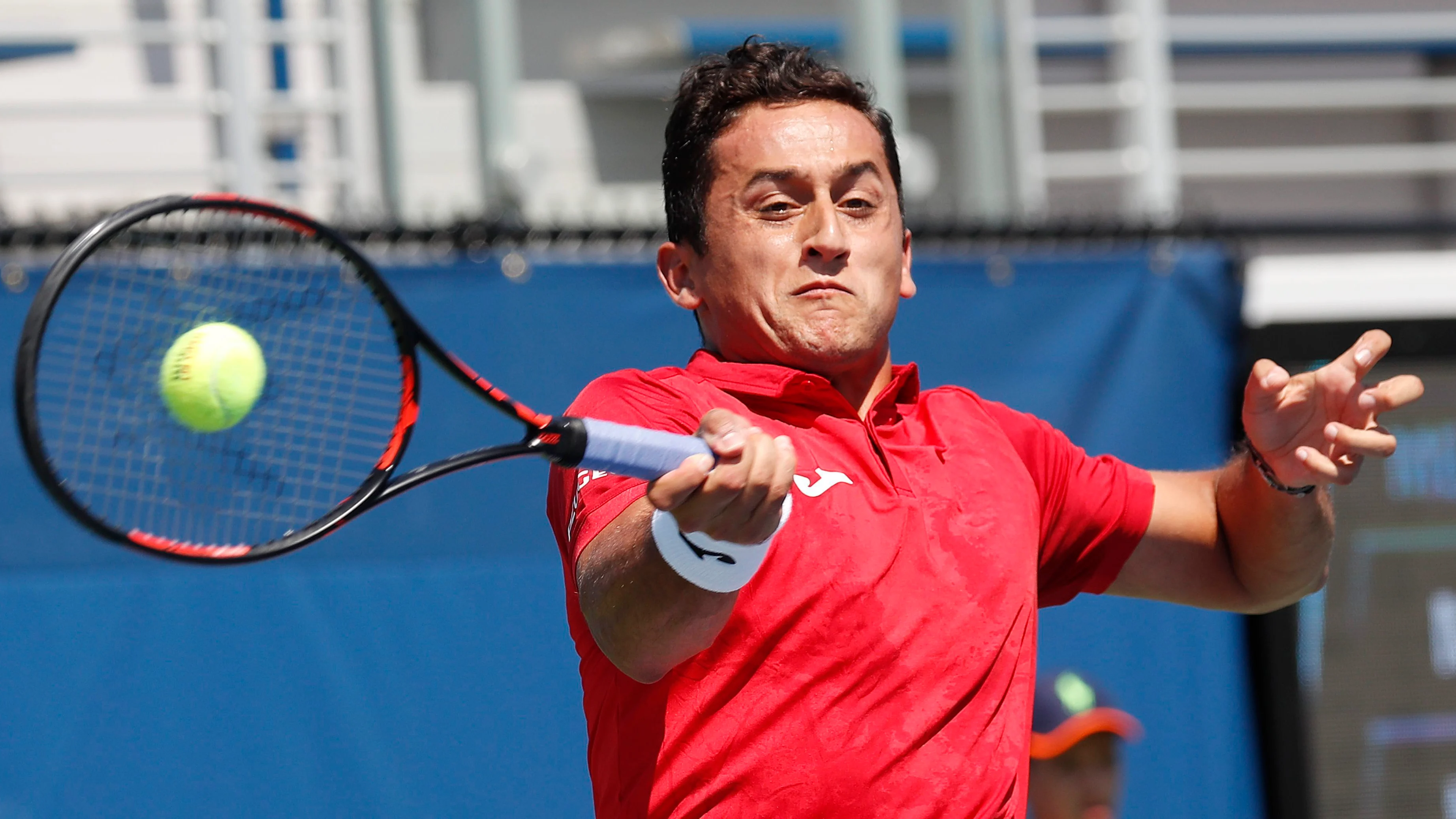 El tenista Nicolás Almagro en el torneo de Shanghái