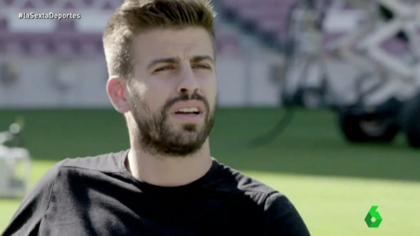 Gerard Piqué en el programa Fora de sèrie Gerard Piqué en el programa Fora de sèrie