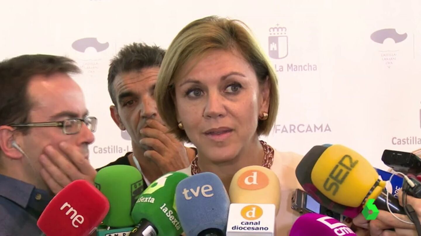 Frame 11.01219 de: Mar&iacute;a Dolores de Cospedal: "Creemos que el proceso no se ha hecho con todas las garant&iacute;as legales"