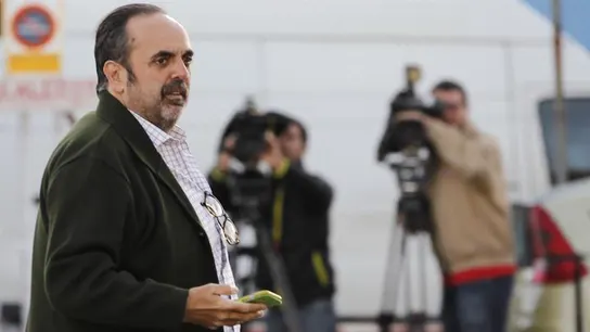 Guillermo Ortega a su llegada a la sede de la Audiencia Nacional Guillermo Ortega a su llegada a la sede de la Audiencia Nacional