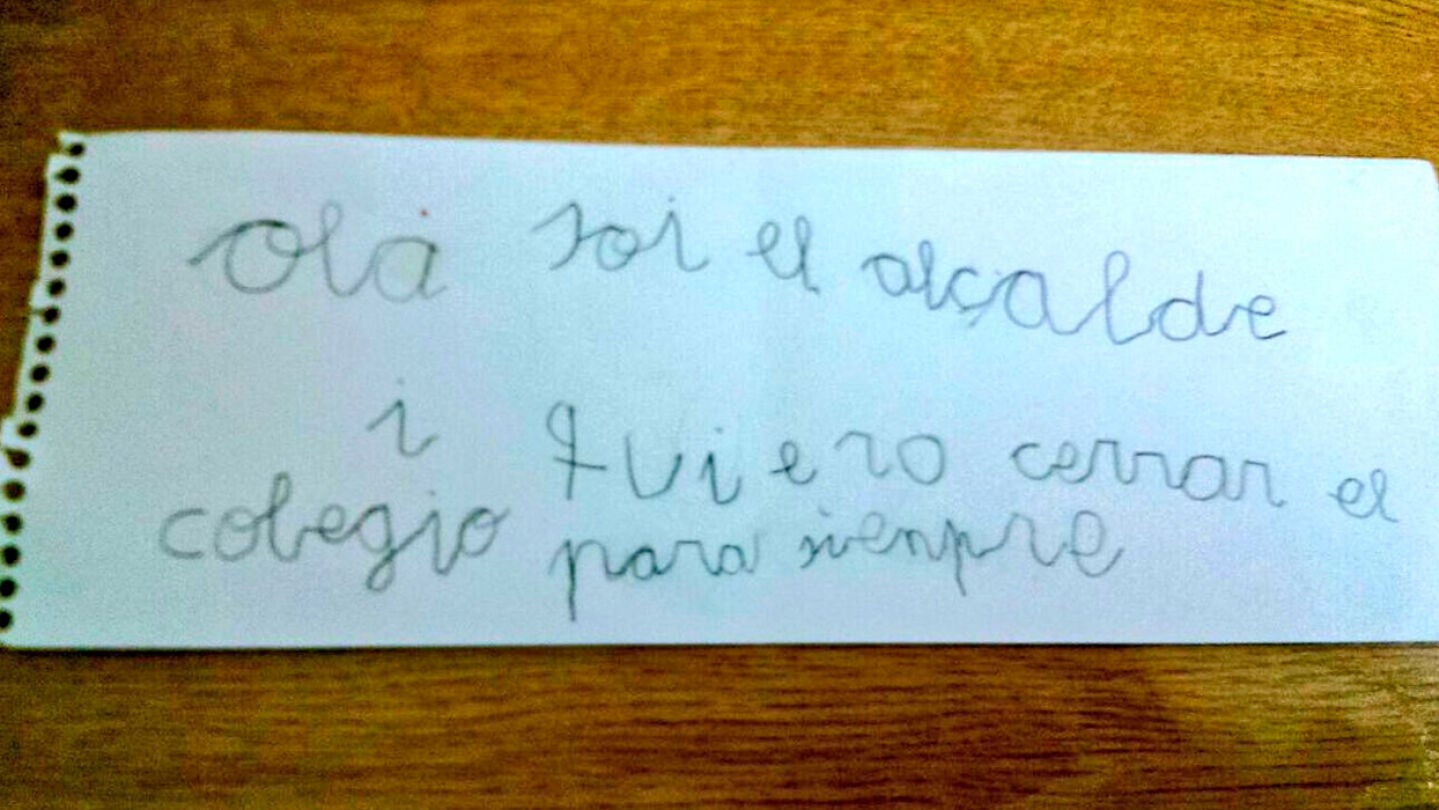 Carta de un ni&ntilde;o de seis a&ntilde;os a su profesora
